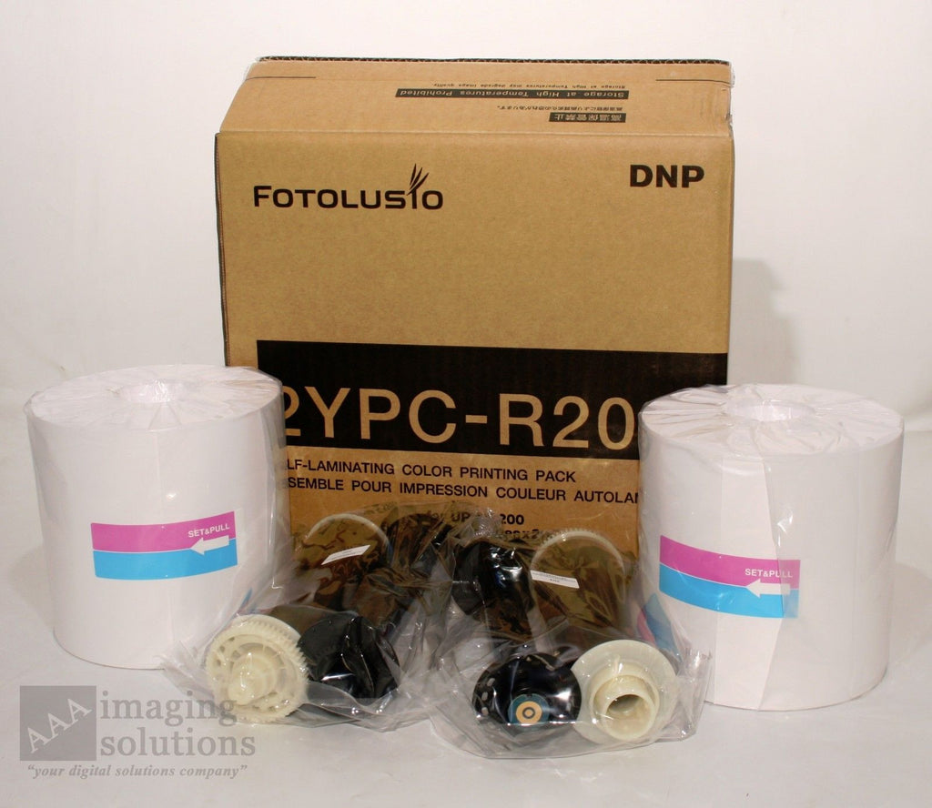 DNP Media kit UPDR200 - 4x6" ID # 2YPC-R204 4x6 for Sony UP-DR200 / UPCR20L NEW