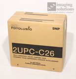 DNP Fotolusio 2UPC-C26 for UP-CR20L printer - media kit is 2 rolls/Ribbons