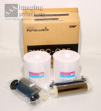 DNP Fotolusio 2UPC-C26 for UP-CR20L printer - media kit is 2 rolls/Ribbons