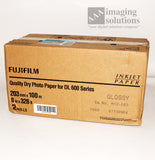 Fujifilm GLOSSY Dry Inkjet Photo Paper 8" x 328' for Dry Minilab DL600 Case of 2