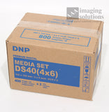 DNP DS40 Printer Media - 4x6" ID # DS404x6z DS40 4x6 Dye Sub printer