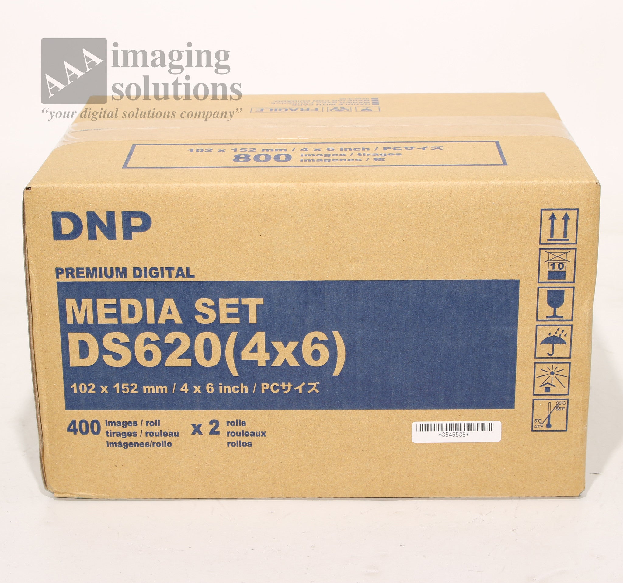 DNP 5 x 7 Print Pack for DS40 Printer (2-Pack)