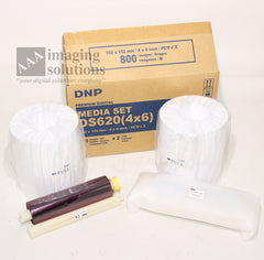 DNP DS620 (4"x6") Media Set for Dye Sub printer DS620A 2 pack