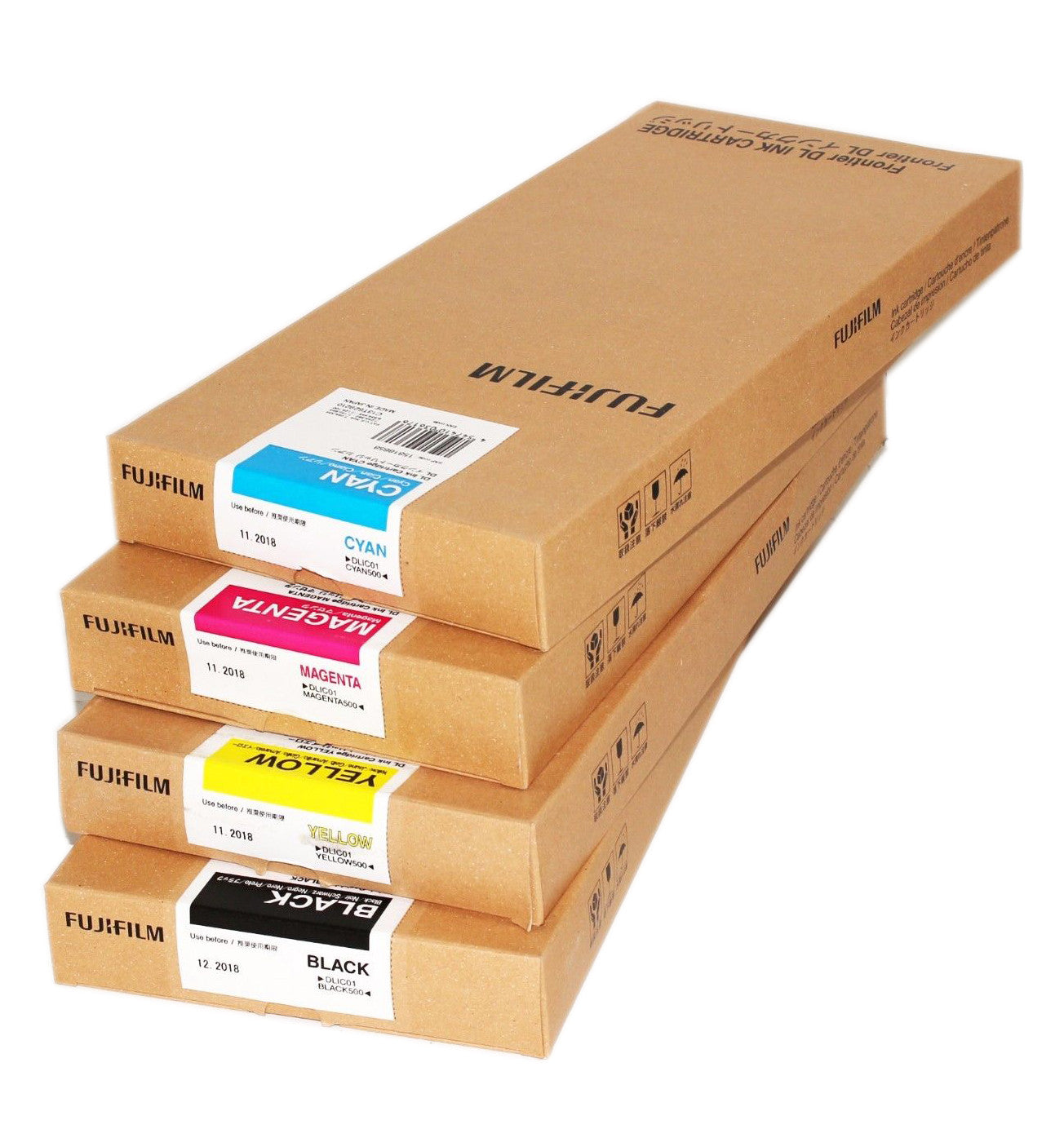 FujiFilm DL430 Ink Cartridges - 500ml for Frontier DL-430 (Set of 4) "NEW"
